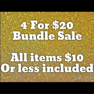 COPY - 4 for $20 Bundle Sale!!!!🙃🤗🙂